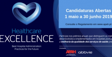 Candidaturas abertas para o Pr&eacute;mio Healthcare Excellence