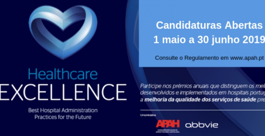 Candidaturas abertas para o Pr&eacute;mio Healthcare Excellence