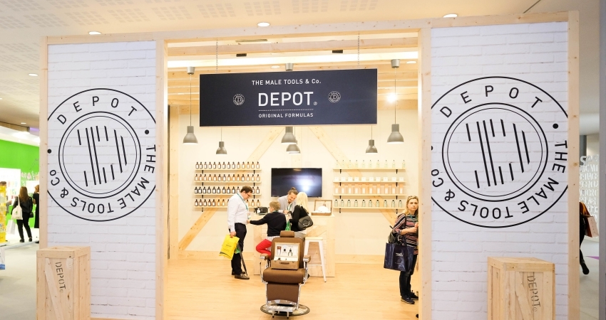 Categoria Melhor Stand Beauty Hub dos Pr&eacute;mios Expofarma 2018 distingue DEPOT