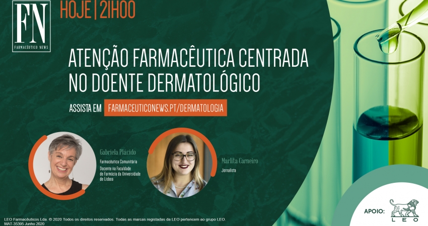 Webinar destaca hoje o papel dos farmac&ecirc;uticos junto dos doentes dermatol&oacute;gicos