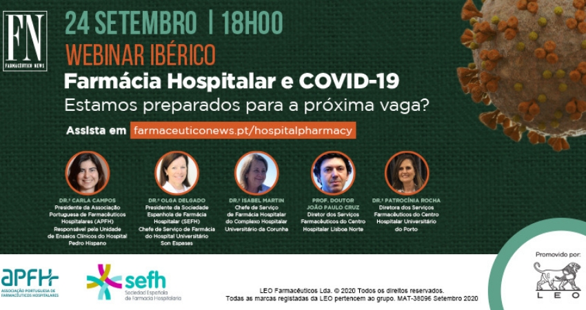 Webinar coloca &ldquo;Farm&aacute;cia Hospitalar e COVID-19&rdquo; em discuss&atilde;o