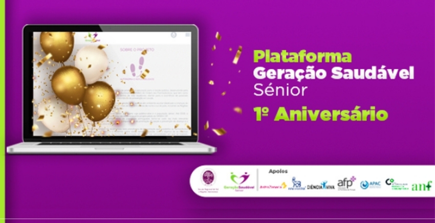Plataforma Gera&ccedil;&atilde;o Saud&aacute;vel S&eacute;nior comemora o primeiro anivers&aacute;rio