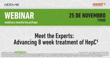 Marque na agenda: webinar "Meet the Experts: Advancing 8-week treatment of HepC&rdquo;