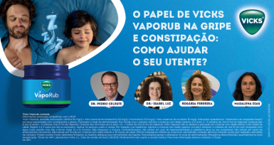 J&aacute; est&aacute; online a plataforma formativa sobre o papel Vicks Vaporub nas gripes e constipa&ccedil;&otilde;es