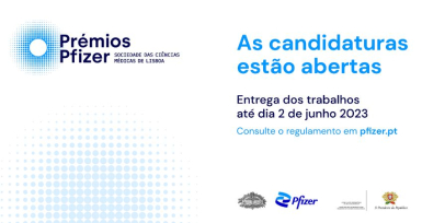 Pr&eacute;mios Pfizer: candidaturas abertas at&eacute; 2 de junho