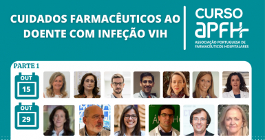 APFH promove curso sobre cuidados farmac&ecirc;uticos ao doente com infe&ccedil;&atilde;o pelo VIH