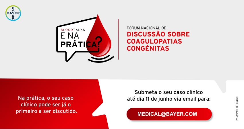 Blood Talks: Submeta o seu caso cl&iacute;nico at&eacute; sexta-feira