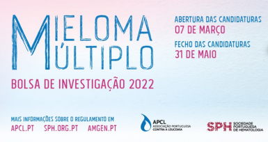 4.&ordf; edi&ccedil;&atilde;o da Bolsa de Investiga&ccedil;&atilde;o em Mieloma M&uacute;ltiplo: candidaturas a encerrar