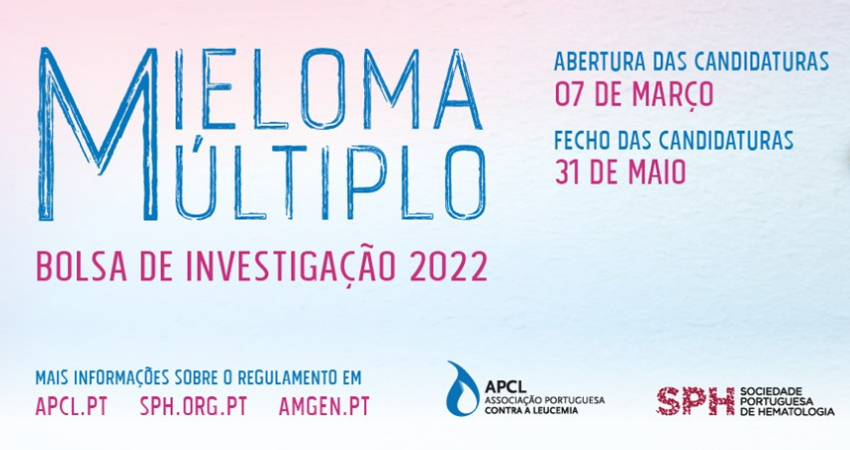 4.&ordf; edi&ccedil;&atilde;o da Bolsa de Investiga&ccedil;&atilde;o em Mieloma M&uacute;ltiplo: candidaturas a encerrar