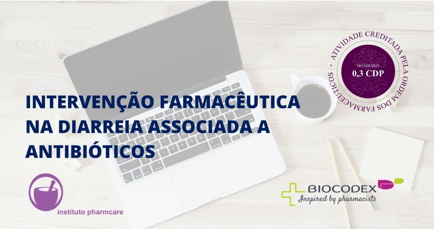 Biocodex lan&ccedil;a curso de e-learning sobre Interven&ccedil;&atilde;o Farmac&ecirc;utica na Diarreira Associada a Antibi&oacute;ticos