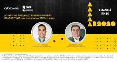 Assista amanh&atilde; &agrave; sess&atilde;o dedicada &agrave; apresenta&ccedil;&atilde;o de dados do upadacitinib no XXII CPR