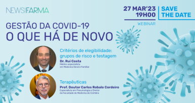 Especialistas re&uacute;nem-se em conversa para tra&ccedil;ar perspetivas na gest&atilde;o da COVID-19