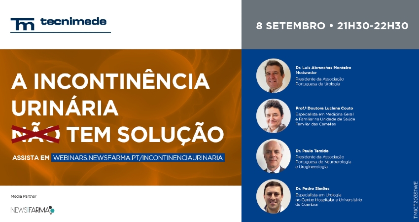 Incontin&ecirc;ncia urin&aacute;ria: webinar promove debate sobre o tratamento da doen&ccedil;a