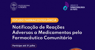 FMUP avalia "Notifica&ccedil;&atilde;o de Rea&ccedil;&otilde;es Adversas a Medicamentos pelo Farmac&ecirc;utico Comunit&aacute;rio"
