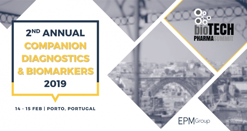 Porto recebe em fevereiro o 2nd Annual Companion Diagnostics &amp; Biomarkers 2019