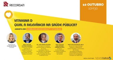 Webinar analisa a relev&acirc;ncia da vitamina D na Sa&uacute;de P&uacute;blica