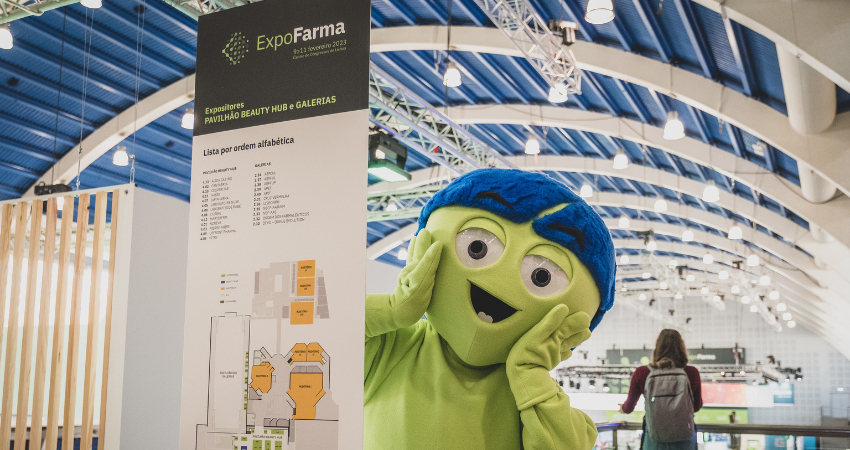 Expofarma: dos jogos e mascotes &agrave;s bolas de Berlim
